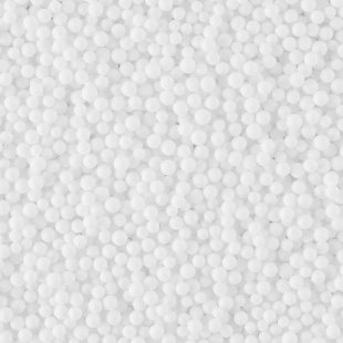 Шарики пенопласт, Белый, 2-4 мм, 10 гр.